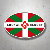 Adesivi per Auto e Moto: Ovale di Euskal Herria 3