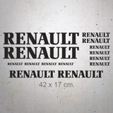 Adesivi per Auto e Moto: Set 14X Renault 2