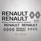 Adesivi per Auto e Moto: Set 22X Renault 2