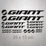 Adesivi per Auto e Moto: Set 17X Giant 2