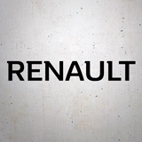 Adesivi per Auto e Moto: Tipografia Renault 2