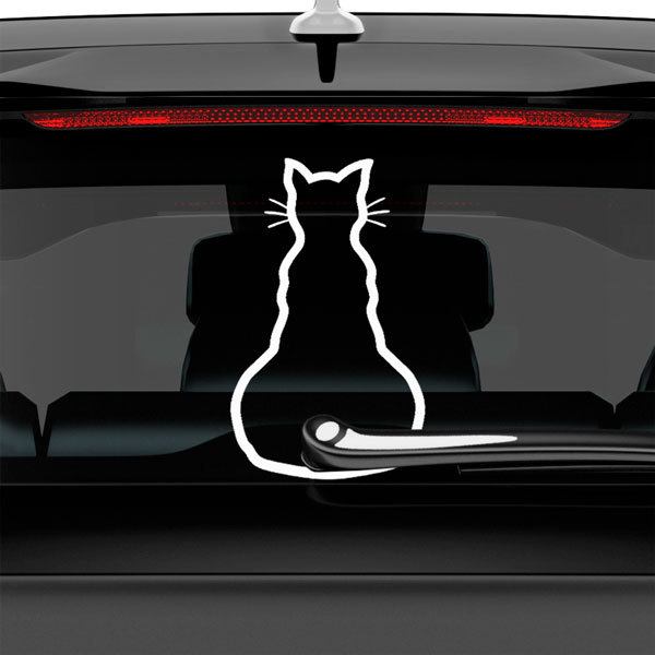 Adesivi per Auto e Moto: Tergicristalli Cat