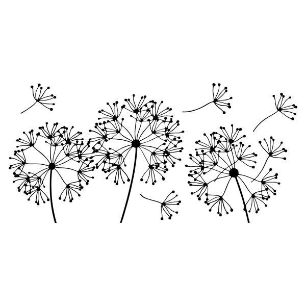 Adesivi Murali: Dandelions