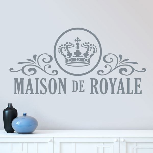 Adesivi Murali: Maison de Royale Personalizzato