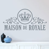 Adesivi Murali: Maison de Royale Personalizzato 2