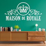 Adesivi Murali: Maison de Royale Personalizzato 3