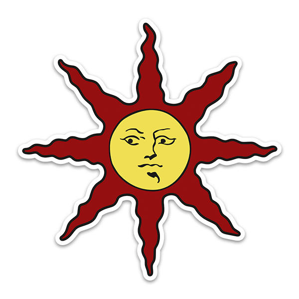 Adesivi per Auto e Moto: Praise the Sun II 0