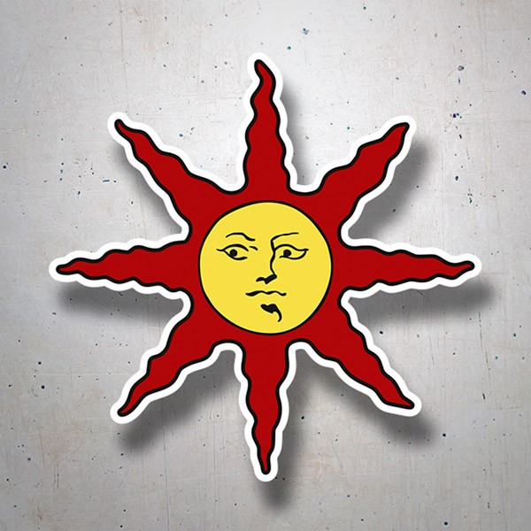 Adesivi per Auto e Moto: Praise the Sun II