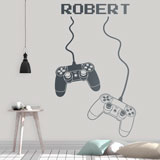 Adesivi Murali: Controller della Play Station Personalizzato  3