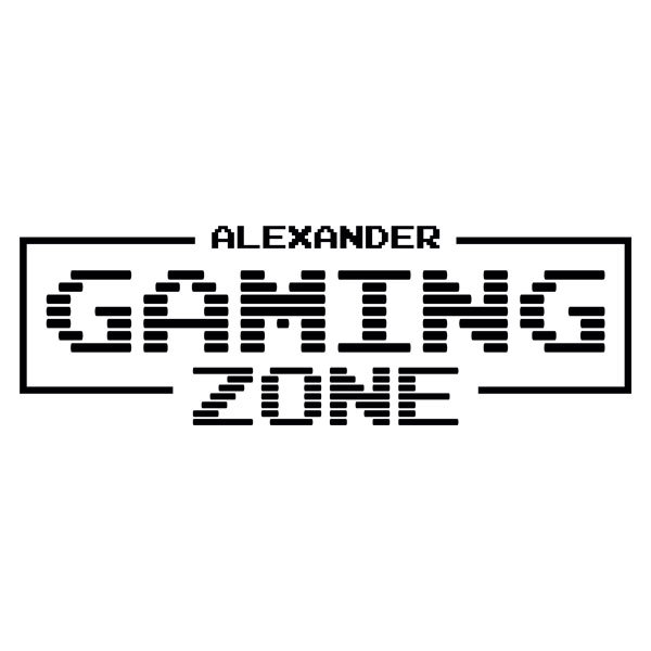 Adesivi Murali: Gaming Zone Personalizzato