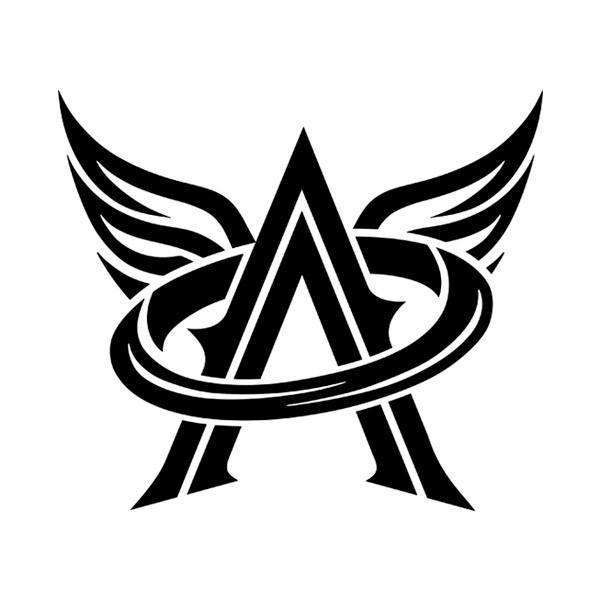 Adesivi per Auto e Moto: Arcángel Logo Musica