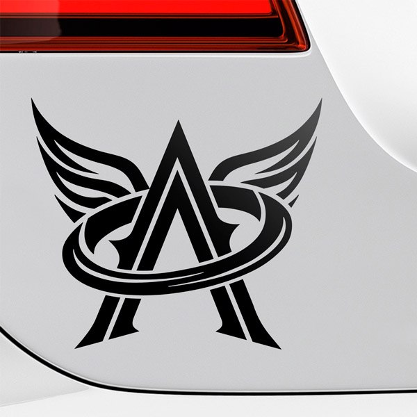 Adesivi per Auto e Moto: Arcángel Logo Musica