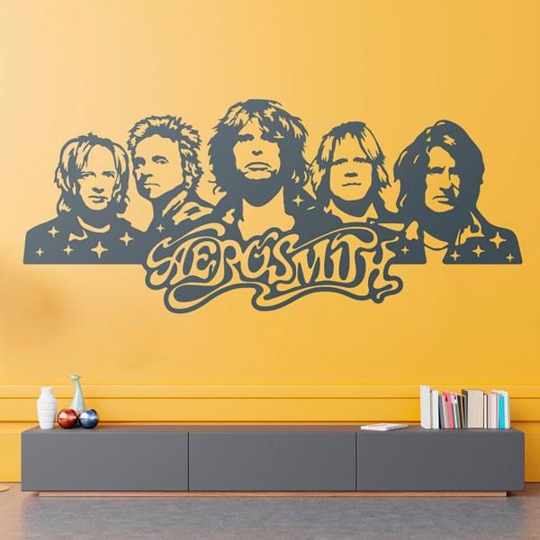 Adesivi Murali: Aerosmith Rock