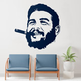 Adesivi Murali: Che Guevara con Puro 2