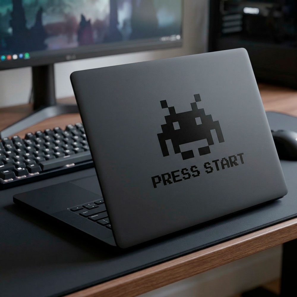 Space Invaders Press Start 11