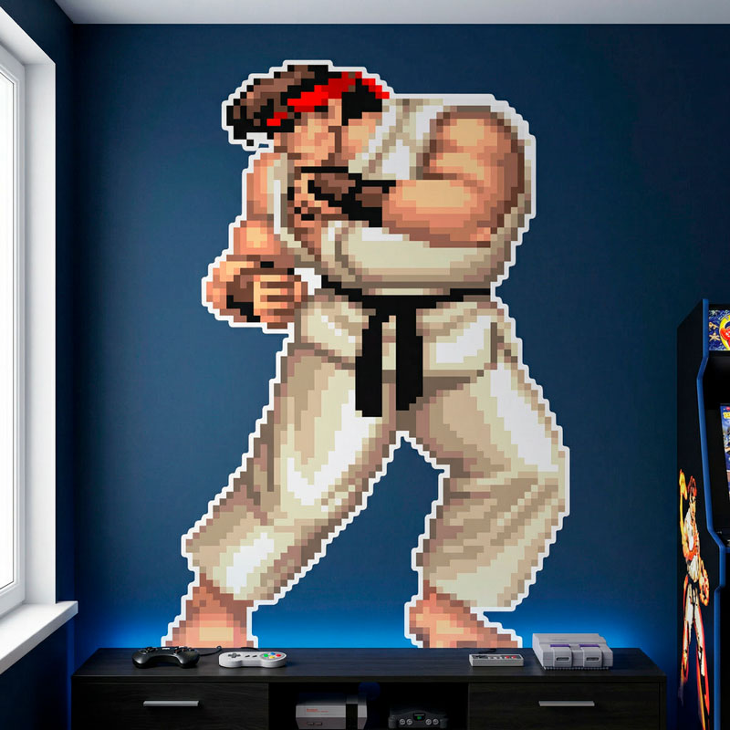 Street Fighter Ryu Pixel Art 5