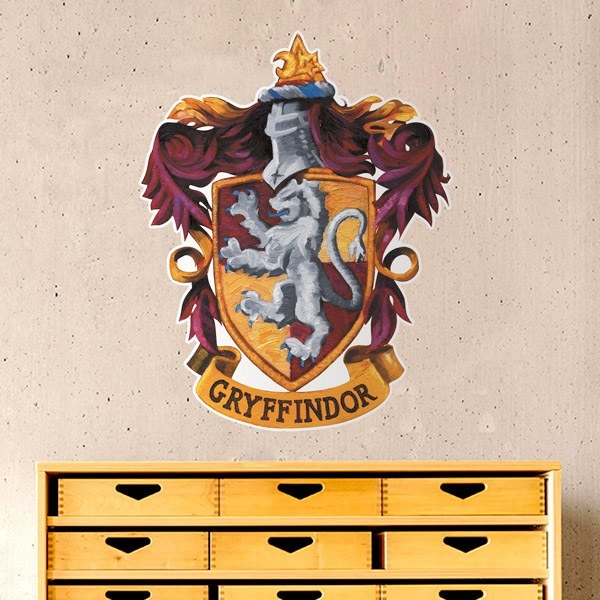 Adesivi Murali: Emblema di Harry Potter Gryffondor