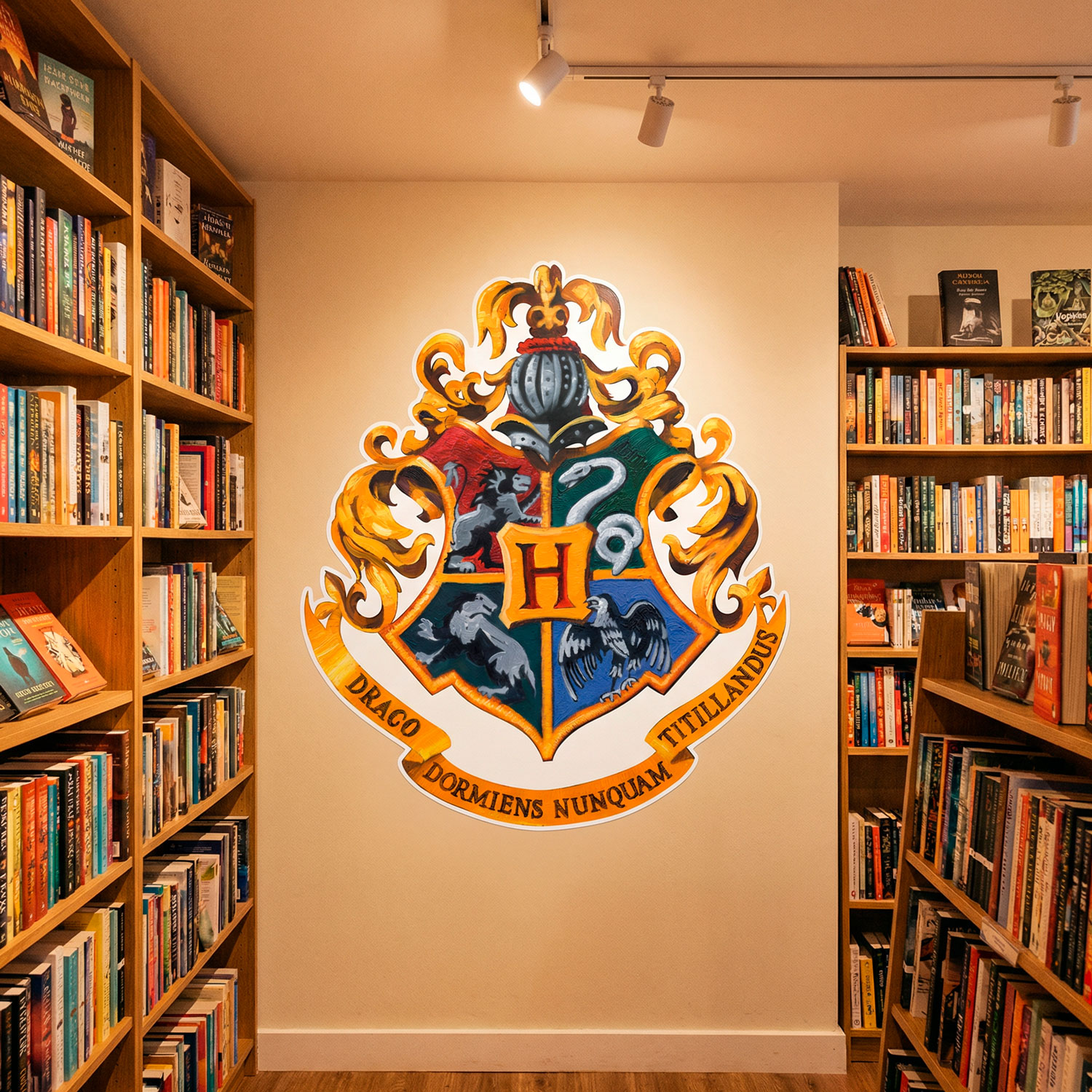 Adesivi Murali: Emblema di Hogwarts di Harry Potter