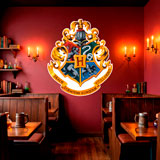 Adesivi Murali: Emblema di Hogwarts di Harry Potter 7