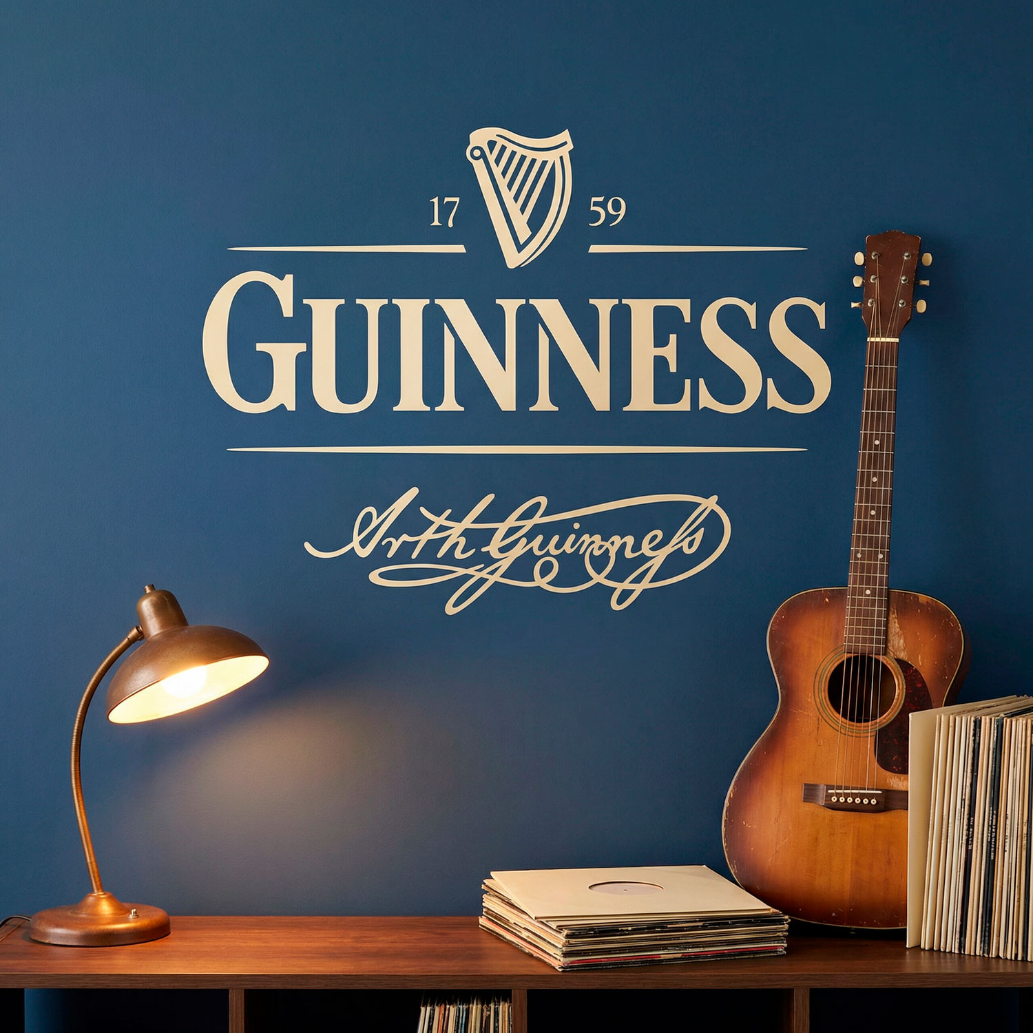 Adesivi Murali: Guinness 1759