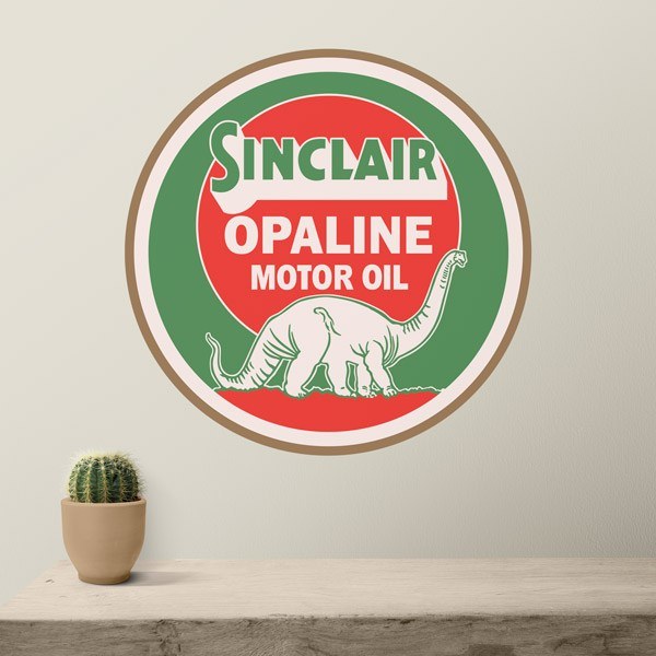 Adesivi Murali: Sinclair Opaline Motor Oil