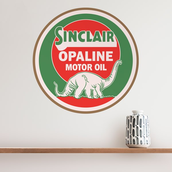 Adesivi Murali: Sinclair Opaline Motor Oil