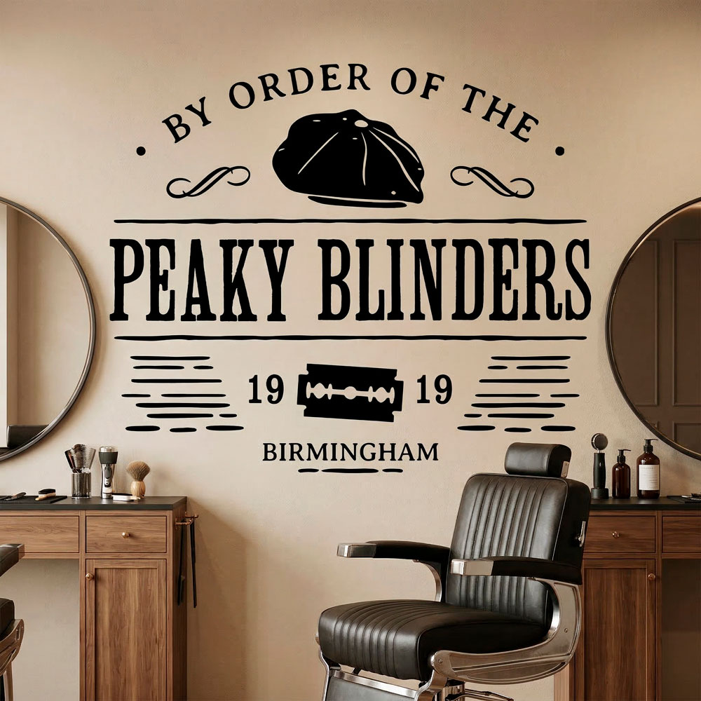 Adesivi Murali: Peaky Blinders Birmingham
