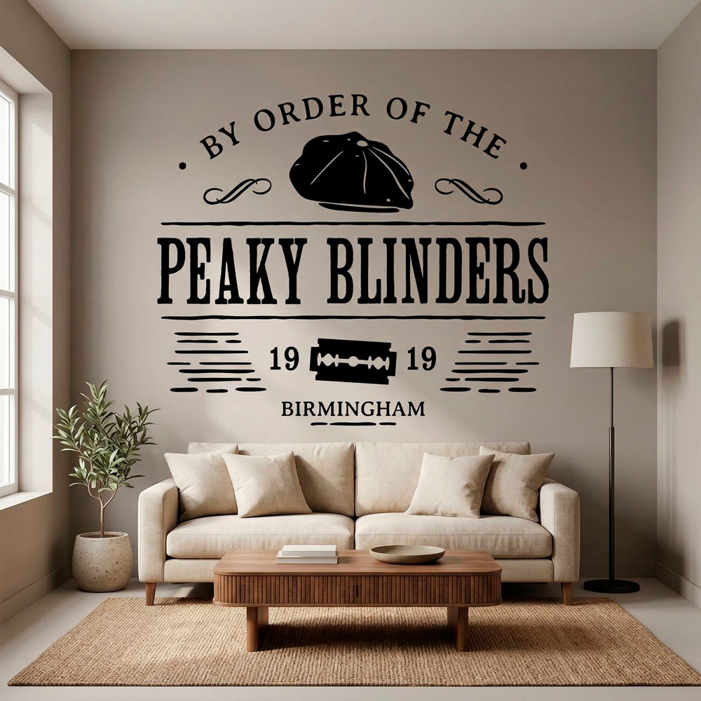 Adesivi Murali: Peaky Blinders Birmingham
