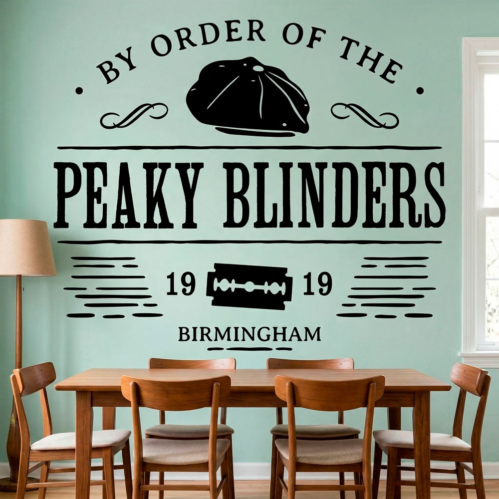 Adesivi Murali: Peaky Blinders Birmingham