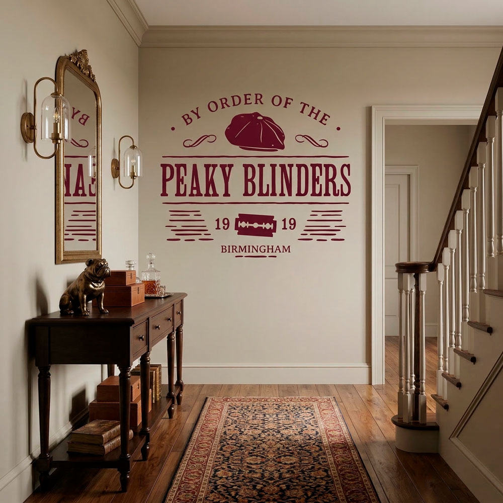 Adesivi Murali: Peaky Blinders Birmingham