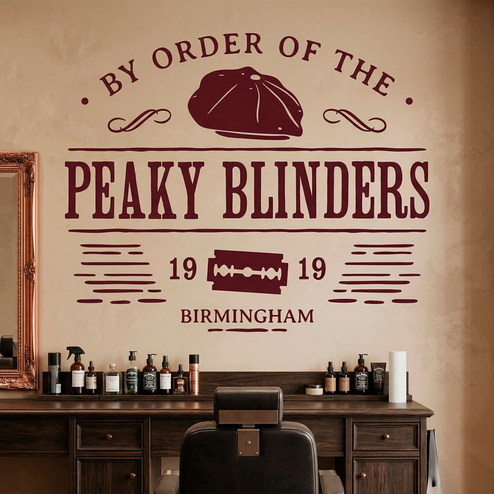 Adesivi Murali: Peaky Blinders Birmingham