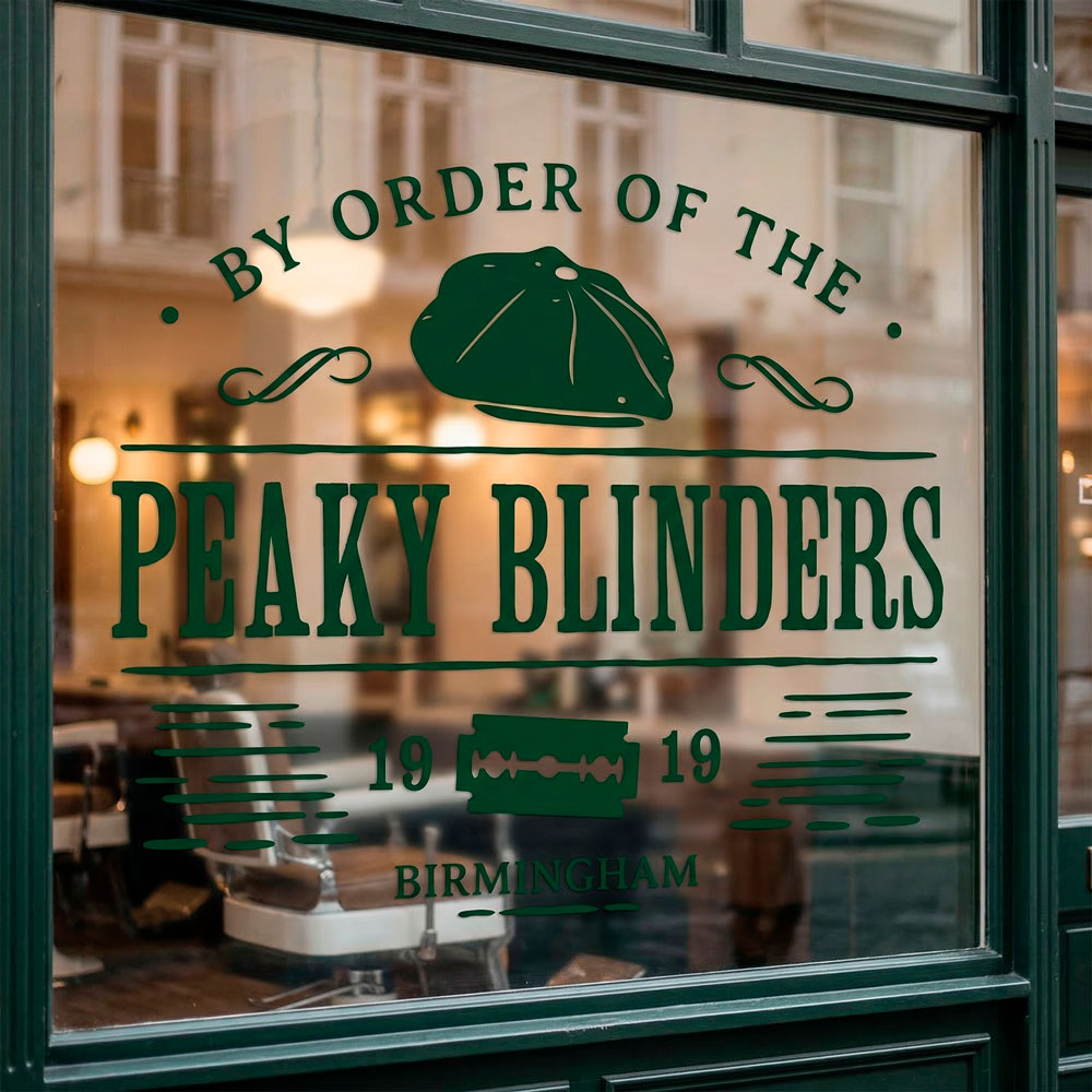 Adesivi Murali: Peaky Blinders Birmingham