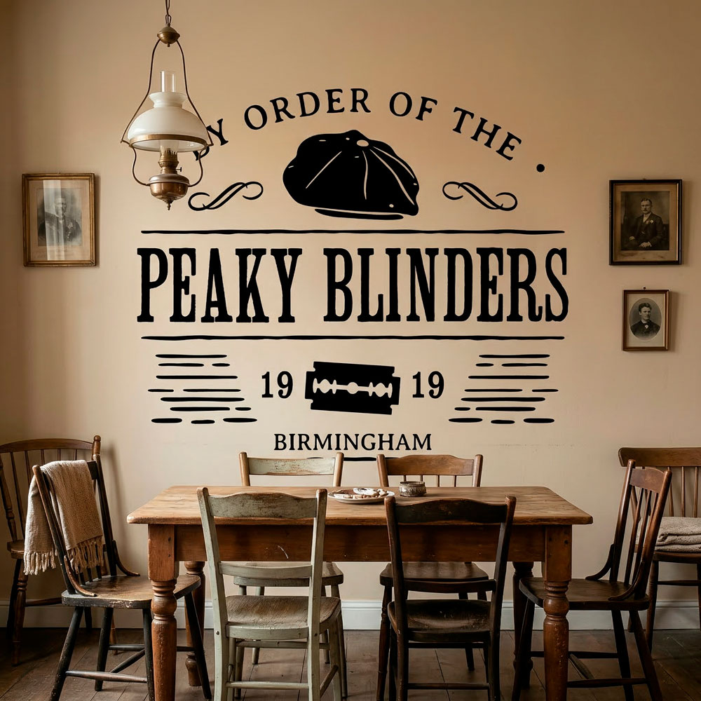 Adesivi Murali: Peaky Blinders Birmingham