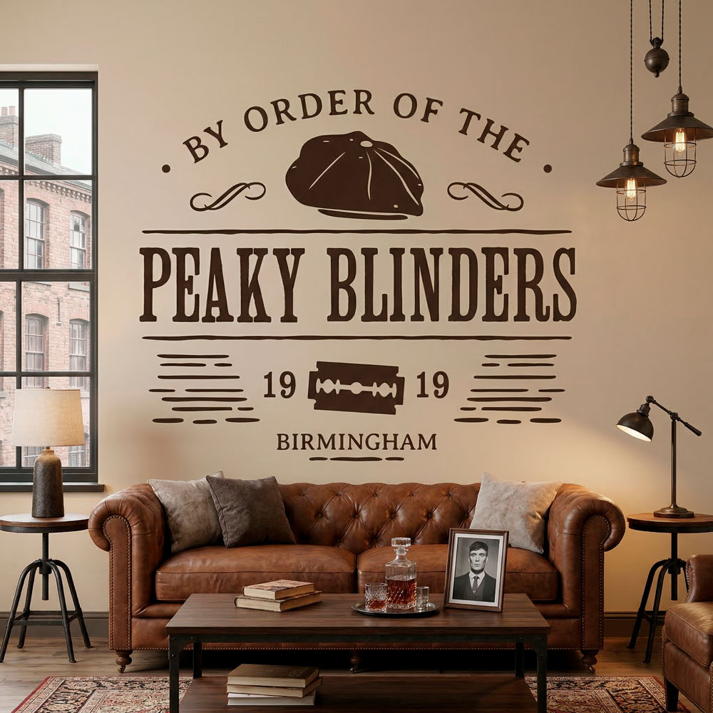 Adesivi Murali: Peaky Blinders Birmingham