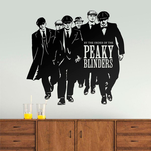 Adesivi Murali: Peaky Blinders Banda