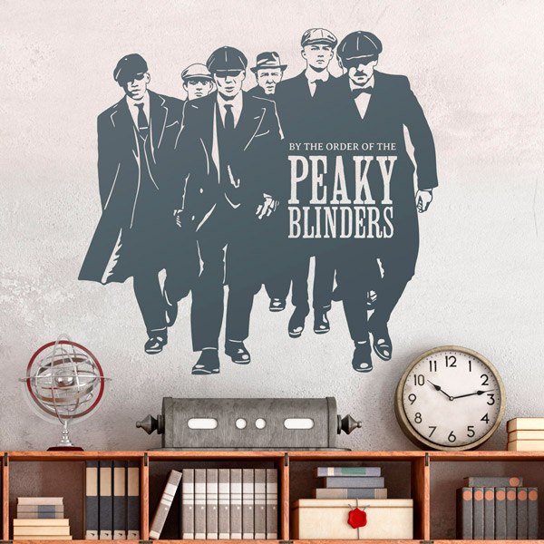 Adesivi Murali: Peaky Blinders Banda