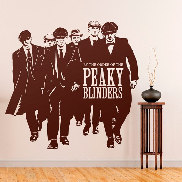 Adesivi Murali: Peaky Blinders Banda