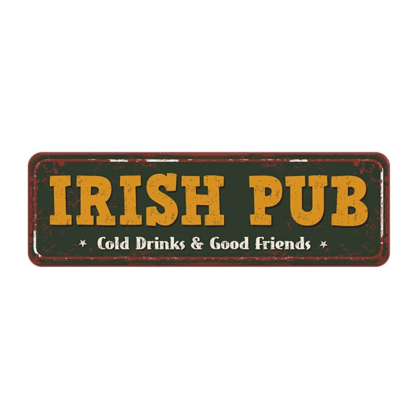 Adesivi Murali: Irish Pub