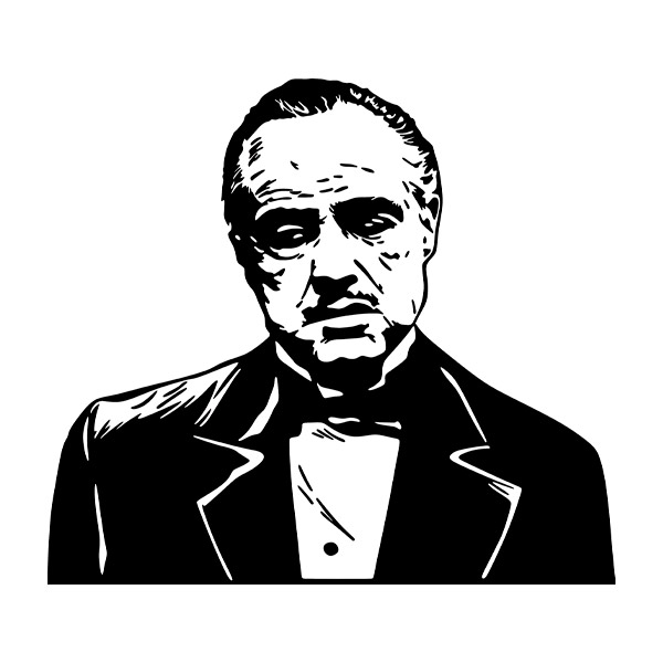 Adesivi Murali: Don Vito Corleone