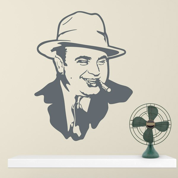 Adesivi Murali: Al Capone