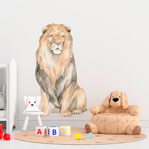 Adesivi per Bambini: Il re della giungla