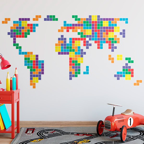 Mappa del Mondo Tetris 3
