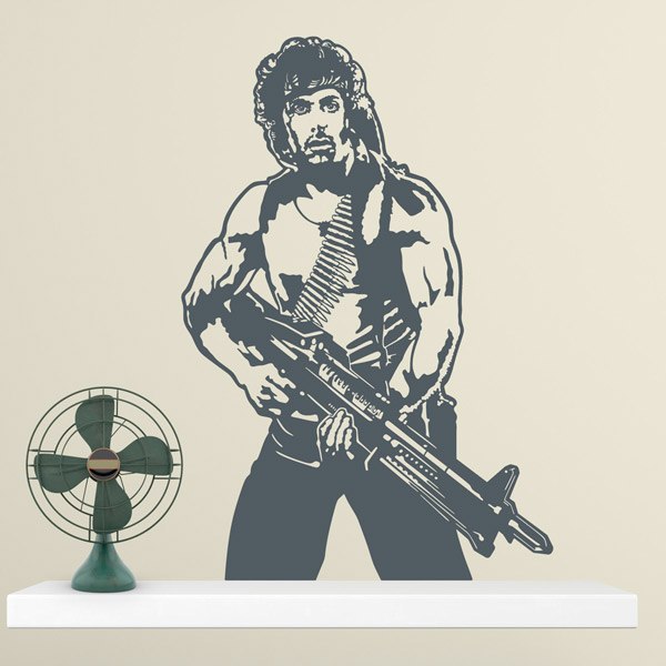 Adesivi Murali: Rambo