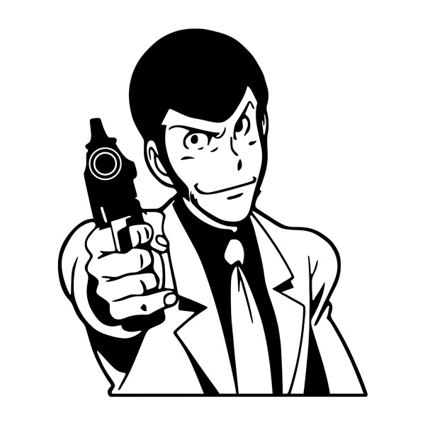 Adesivi Murali: Lupin