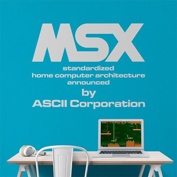 Adesivi Murali: Msx ascii