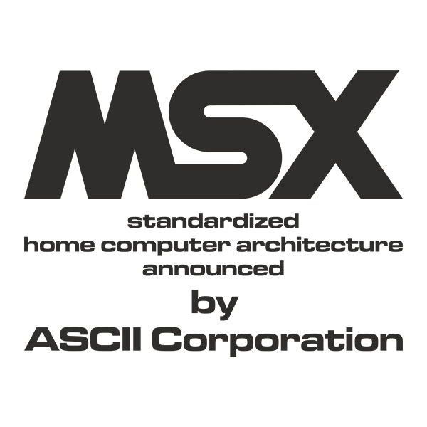 Adesivi Murali: Msx ascii