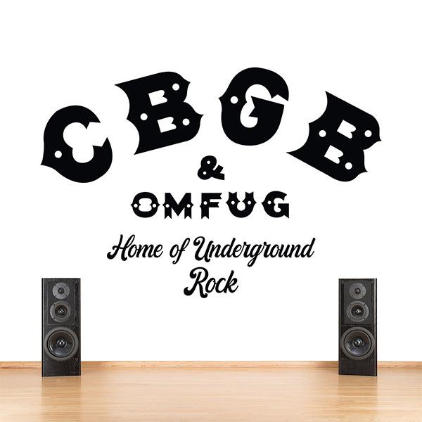 Adesivi Murali: CBGB