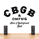 Adesivi Murali: CBGB 2