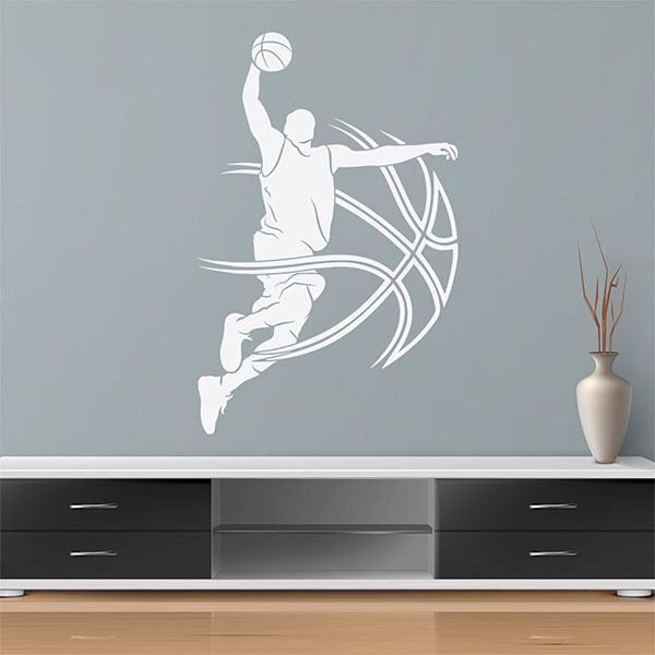 Adesivi Murali: Giocatore di basket