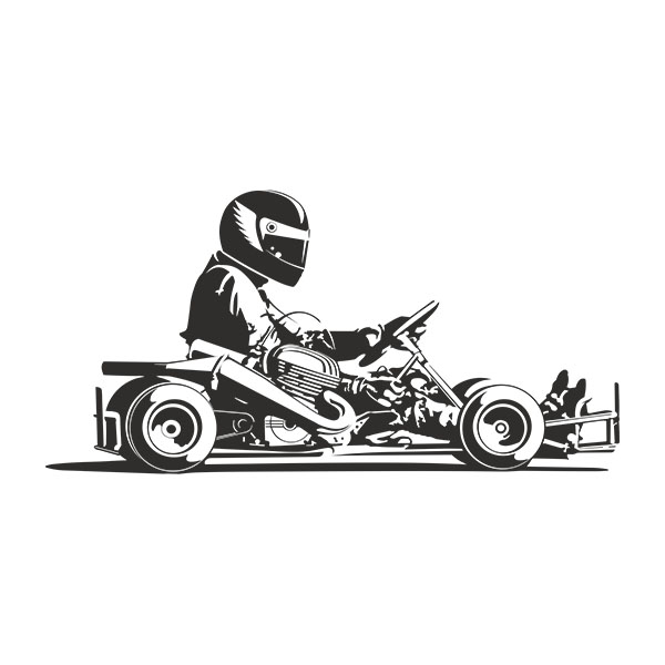 Adesivi Murali: Karting